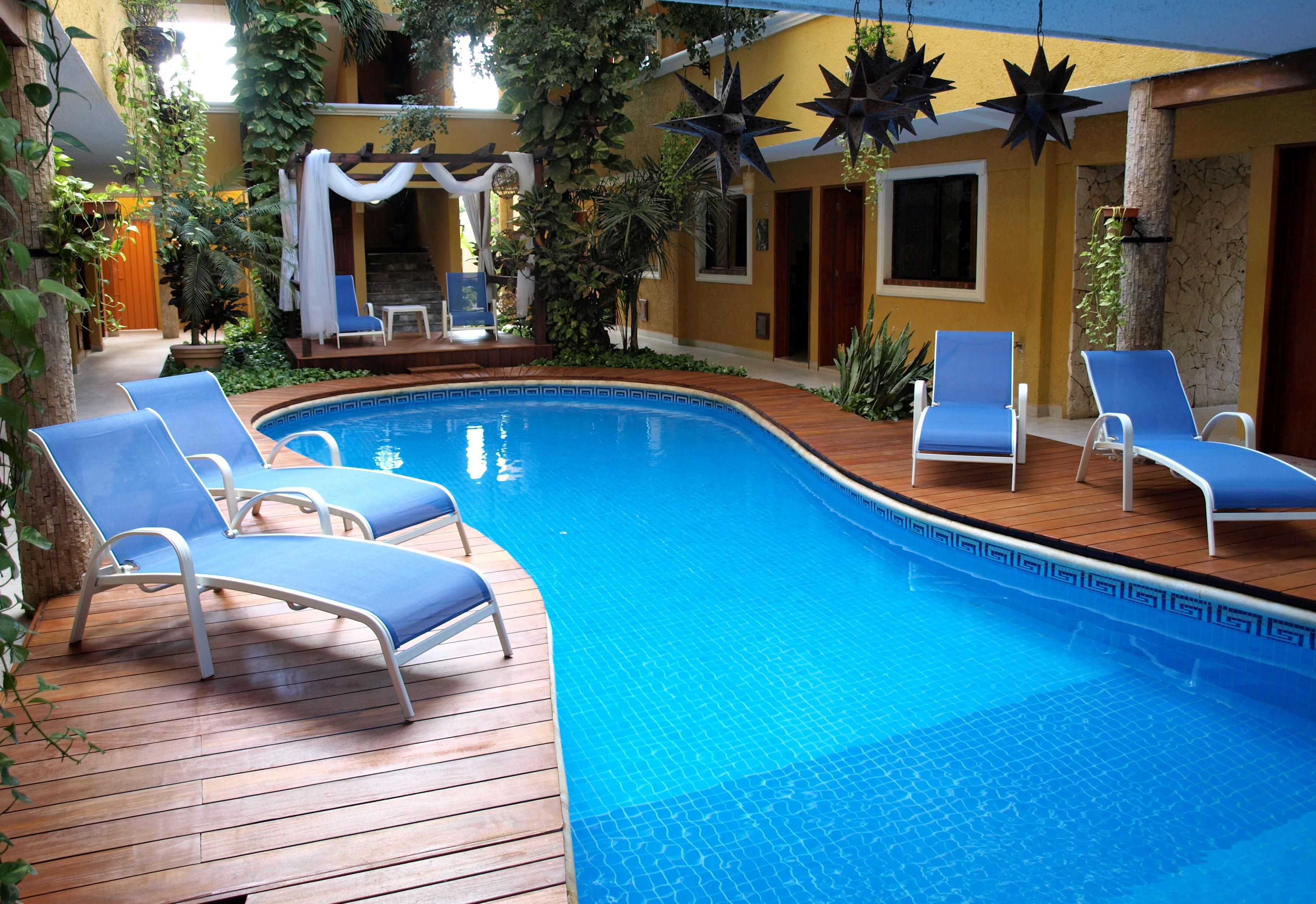 Hotel Las Golondrinas Плайя-дель-Кармен Екстер'єр фото